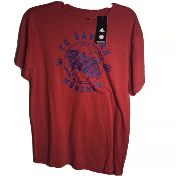 Adidas FC Bayern Munich Soccer Football T Shirt M
